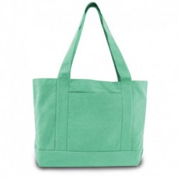 Liberty Bags 8870 Seaside Cotton Canvas 12 oz. Pigment-Dyed Boat Tote