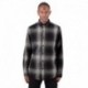 Shaka Wear SHHFS Men's Plaid Flannel Overshirt