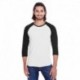 Threadfast Apparel 302G Unisex Triblend 3/4-Sleeve Raglan