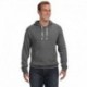 J America JA8871 Adult Triblend Pullover Fleece Hooded Sweatshirt