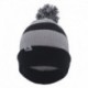 Pacific Headwear 641K Knit Fold-Over Pom-Pom Beanie