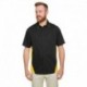 Harriton M586T Men's Tall Flash IL Colorblock Short Sleeve Shirt