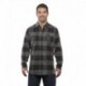 Burnside B8210 Men's Plaid Flannel Shirt