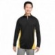 Harriton M786 Men's Flash Snag Protection Plus IL Colorblock Quarter-Zip