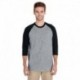 Gildan G570 Adult Heavy Cotton 3/4-Raglan Sleeve T-Shirt