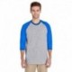 Gildan G570 Adult Heavy Cotton 3/4-Raglan Sleeve T-Shirt