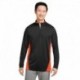 Harriton M786 Men's Flash Snag Protection Plus IL Colorblock Quarter-Zip