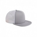 Big Accessories BX030 5-Panel Foam Front Trucker Cap