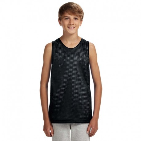 A4 N2206 Youth Reversible Mesh Tank