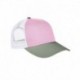 Authentic Pigment AP1919 Tri-Color Trucker Cap