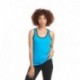 Next Level Apparel 1534 Ladies Ideal Colorblock Racerback Tank