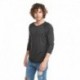 Next Level Apparel 6051 Unisex Triblend 3/4-Sleeve Raglan