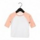 Bella + Canvas 3200T Toddler 3/4-Sleeve Baseball T-Shirt