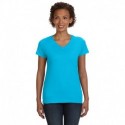 LAT 3507 Ladies V-Neck Fine Jersey T-Shirt