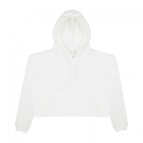 Just Hoods By AWDis JHA016 Ladies Girlie Cropped Hooded Fleece with Pocket