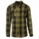 Burnside B8219 Men's Snap-Front Flannel Shirt