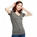 US Blanks US120 Ladies Made in USA Short-Sleeve V-Neck T-Shirt