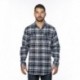 Burnside B8210 Men's Plaid Flannel Shirt