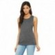 Bella + Canvas B8803 Ladies Flowy Scoop Muscle Tank