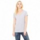 Bella + Canvas B6005 Ladies Jersey Short-Sleeve V-Neck T-Shirt