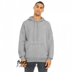 Bella + Canvas 3742C FWD Fashion Unisex Raw Seam Hooded Sweatshirt