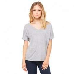 Bella + Canvas 8815 Ladies Slouchy V-Neck T-Shirt