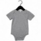 Bella + Canvas 100B Infant Jersey Short-Sleeve One-Piece