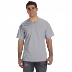 Fruit of the Loom 39VR Adult HD Cotton V-Neck T-Shirt