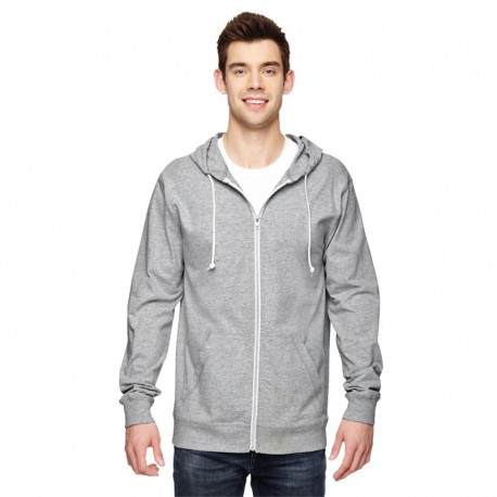 Fruit of the Loom SF60R Adult Sofspun Jersey Full-Zip Hooded Sweatshirt