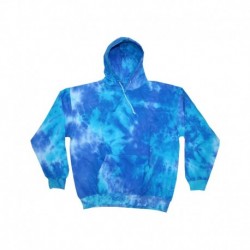 Tie-Dye CD877 Adult Tie-Dyed Pullover Hooded Sweatshirt