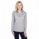 Team 365 TT31HW Ladies Zone Sonic Heather Performance Quarter-Zip