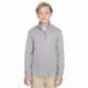 Team 365 TT31HY Youth Zone Sonic Heather Performance Quarter-Zip