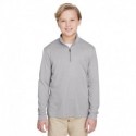 Team 365 TT31HY Youth Zone Sonic Heather Performance Quarter-Zip