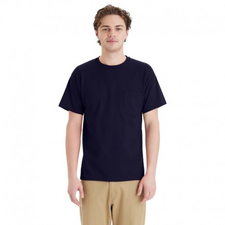 Hanes 5290P Unisex Essential Pocket T-Shirt