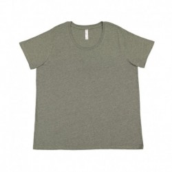 LAT 3816 Ladies Curvy Fine Jersey T-Shirt