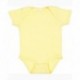 Rabbit Skins 4400 Infant Baby Rib Bodysuit