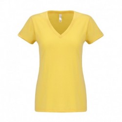 Next Level Apparel N6480 Ladies Sueded V-Neck T-Shirt