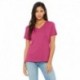 Bella + Canvas 6405 Ladies Relaxed Jersey V-Neck T-Shirt