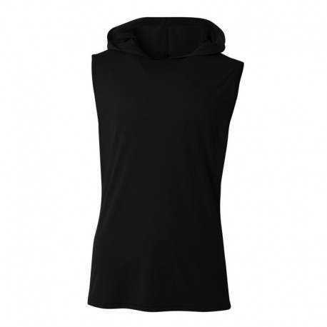 A4 N3410 Men's Cooling Performance Sleeveless Hooded T-shirt