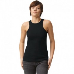 American Apparel 101CVC Ladies CVC Racerneck Tank