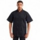 Artisan Collection by Reprime RP664 Unisex Studded Front Short-Sleeve Chef's Jacket