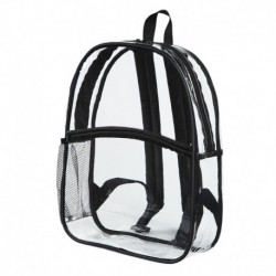 BAGedge BE259 Clear PVC Backpack