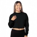 Bayside 7725 Ladies Crop Crewneck