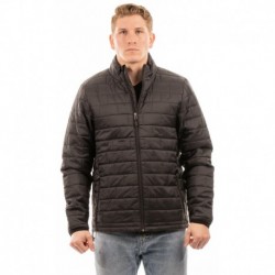 Burnside B8713 Adult Box Quilted Puffer Jacket