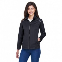 Core365 CE708W Ladies Techno Lite Three-Layer Knit Tech-Shell