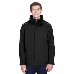 Core365 88205 Men's Region 3-in-1 Jacket with Fleece Liner