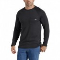 Dickies SL600T Men's Tall Temp-iQ Performance Cooling Long Sleeve Pocket T-Shirt