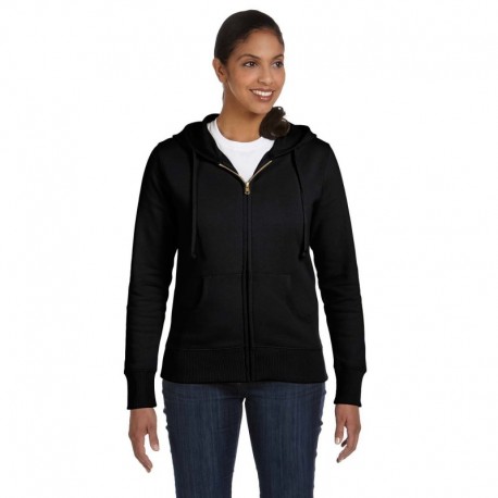 econscious EC4501 Ladies Heritage Full-Zip Hooded Sweatshirt