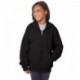 Hanes P480 Youth 7.8 oz. EcoSmart 50/50 Full-Zip Hooded Sweatshirt