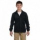 Harriton M990Y Youth 8 oz. Full-Zip Fleece